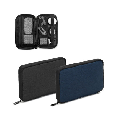 Newcastle BAG. Bolsa organizadora em poliéster reciclado 600D de alta densidade com compartimento principal espaçoso para acessó